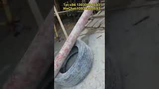 小型混凝土泵concrete pump 建筑工人用混凝土泵太省力了