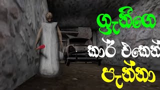 ග්‍රැනීගෙ කාර් එකෙන් පැන්නා😉😉/Granny car escape sinhala