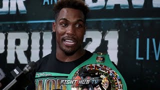JERMALL CHARLO "I JUST WANT TO FIGHT GGG & CANELO! I WANT EVERY BELT AT 160! GOAL IS TO UNIFY!"