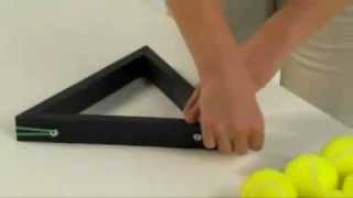 Tensar TriAx geogrids - Tennis Ball Demonstration