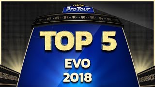 SFV: TOP 5 MOMENTS - EVO 2018 - CPT 2018