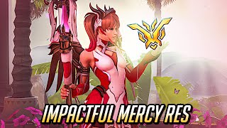 How To Make An Impactful Mercy Res! 💗 Top 500 Mercy - Overwatch 2