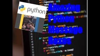 Python Message Boxes