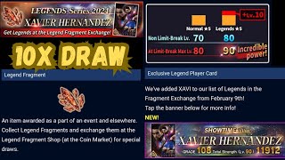 eFCS Legends Fragment Exchange 10X draw | Xavier Hernandez | 240809