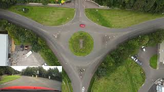 NEWHAILES ROUNDABOUT - 2ND EXIT TOWARDS MUSSELBURGH