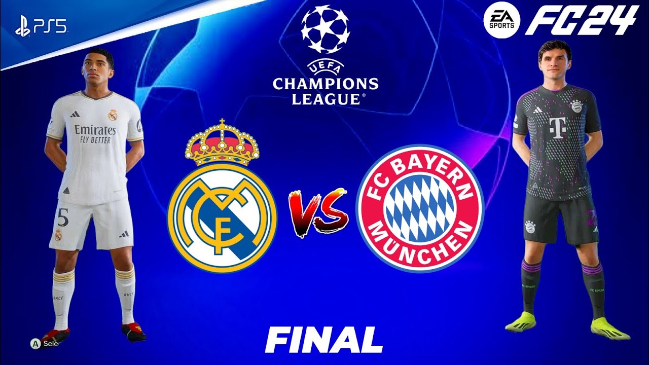 FC 24 - Real Madrid Vs Bayern Munich | UEFA Champions League 23/24 Full ...