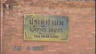 Thae Pae Gate in Chiang Mai, Thailand