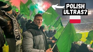 Our First Experience at a POLISH Football Match! | Extreme ULTRAS?