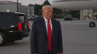 Trump speaks after his arrest in Georgia