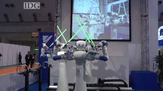 IREX 2009 - Robot lightsaber dance