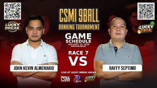 CSMI 9 Ball Ranking Tournament | Day 2 Match 4 | 01/15/2025 | REDCUBE Billiards