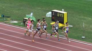 H29　北関東　男子800m　予選1組