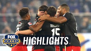 Aleksandar Dragovic scores the opener vs. Schalke 04 | 2018-19 Bundesliga Highlights