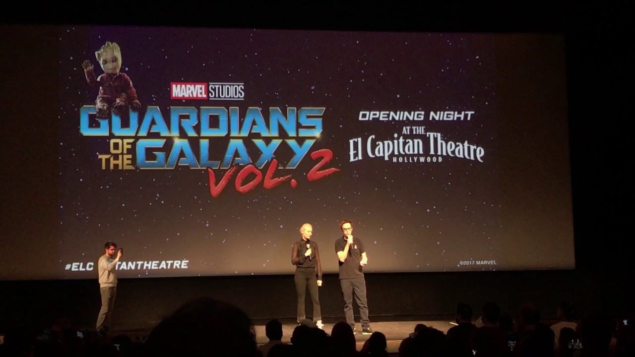 James Gunn At Guardians Of The Galaxy Double Feature Fan Event - YouTube