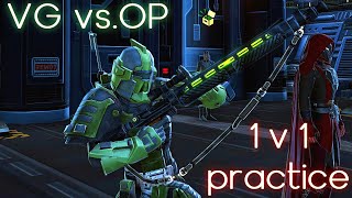 SWTOR PVP - Vanguard vs. Operative (1v1 first time)