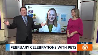 February celebrations with pets