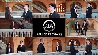 [ABA] Fall 2017 First Gen || Chairs