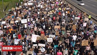 President Trump demands tougher response as protests escalate across America - BBC News