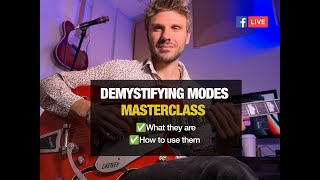 Live online MASTERCLASS on MODES (Full video)