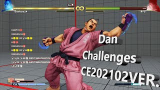 Street Fighter 5 DAN CHALLENGES - G IS GOOD!!