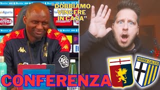 [GENOA-PARMA] VIEIRA CHIARO SUL MERCATO❗ E COL PARMA BISOGNA VINCERE🔥