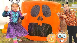 Ruby and Bonnie Learn about Pumpkin Picking and Decorating for kids