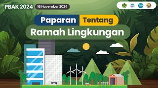 PAPARAN TENTANG RAMAH LINGKUNGAN | PBAK 2024 | UIN SYARIF HIDAYATULLAH JAKARTA