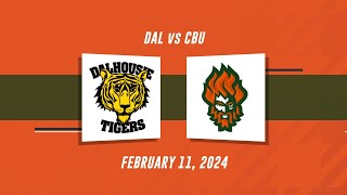 MBB Highlights | Feb 11, 2024 vs Dalhousie Tigers