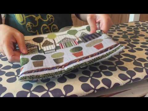 Making of travel wallet Making of travel wallet
