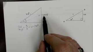 Math 10 3 Sine Ratio Lesson