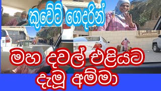 July 19,  කුවේට් ගෙදරින් මහ දවල් එළියට දැමූ අම්මා  Share කරන්න @NILANTHAVLOGS