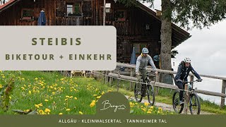 Biketour von Steibis zur herrlich gelegenen Alpe Unterstieg am Hochgrat