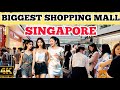 BIGGEST SHOPPING MALL, WALKING TOUR MARINA BAY SANDS MOST VISITED PLACE ON THE LIST IN SINGAPORE