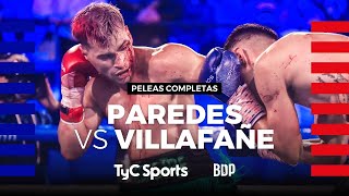 Nahuel Paredes vs. Pablo Villafañe - Boxeo de Primera Promocional - TyCSports Play