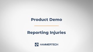 Reporting Injuries