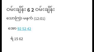 သောကြာနေ့ အတွက် အပီအော 29 ပိုကြိုက်တယ်#aunggyi#2dmyanmar#2d3dmyanmar#money#myanmar#subscribe#youtube