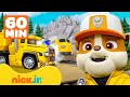 Rubble's Monster Truck & Big Rig Rescues! w/ PAW Patrol Roxi | 1 Hour Compilation | Rubble & Crew