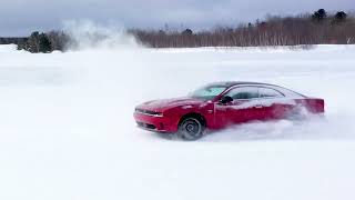 2025 Dodge Charger Daytona Winter Action Highlights