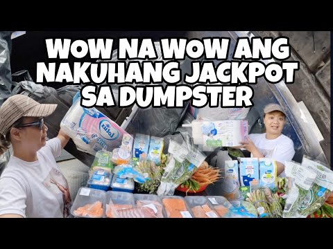 WOWOWOWOOOW JACKPOT SA BASURAHAN DUMPSTER DIVING THAI-FINNISH PERO PUSONG PINAY