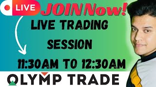 olymp trade live trading and learning session for beginners in hindi by Trader Varun