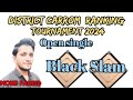 Mohd Fareed Beautiful Black Slam District Carrom Championship ranking Tournament 2024