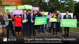 Zaprezentowano program Sojuszu Obywatelskiego Macieja Glamowskiego