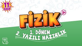 11. Sınıf Fizik 1. Dönem 2. Yazılı Çalışması