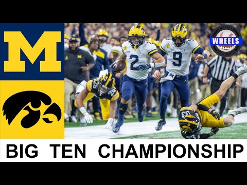 #2 Michigan Vs #13 Iowa Highlights | Big 10 Championship Game | 2021 ...