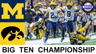 #2 Michigan vs #13 Iowa Highlights | Big 10 Championship Game | 2021 College Foo