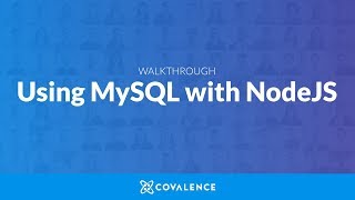 Tutorial: Using MySQL in NodeJS