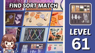 Find Sort Match Level 61 Walkthrough