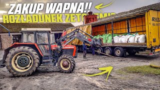 VLOGAS#3! Rozładunek Wapna!💰Byk Uciekł?!! 🐂 KILKA PRAWDZIWYCH SŁÓW!🤔