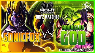 [DBFZ] THE TWO BEST! SONICFOX VS HOOKGANGGOD FIRST TO 5 | Dragon Ball FighterZ