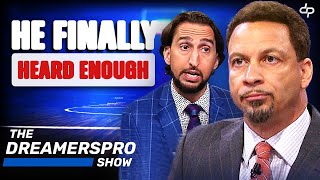 Chris Broussard Completely Blacks Out On Nick Wright For Trying To Defend Lebron